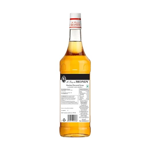 MONIN Hazelnut Syrup – 1L