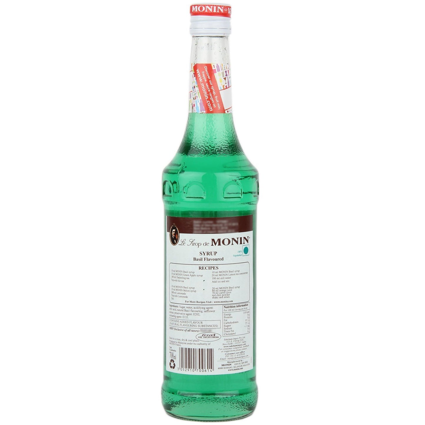 MONIN Basil Syrup – 700ml
