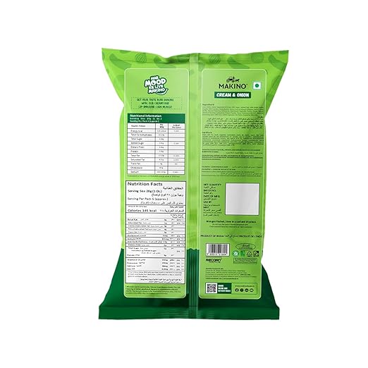 Makino Corn Munch Cream & Onion – 150g