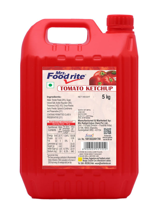 Foodrite Tomato Ketchup – 5KG