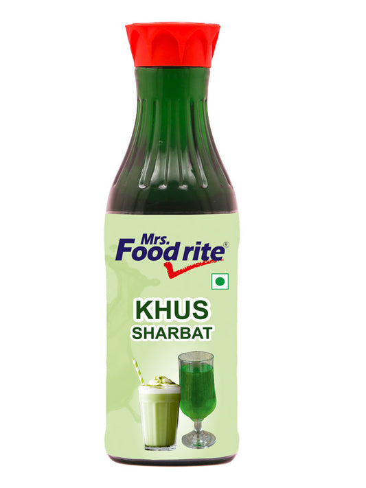 Foodrite Khus Sharbat – 750ML