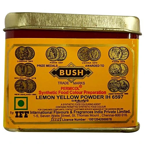 Bush Colour Lemon Yellow – 100g