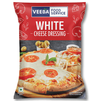 Veeba White Cheese Dressing – 1KG