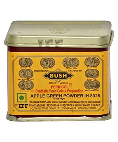 Bush Colour Apple Green – 100g