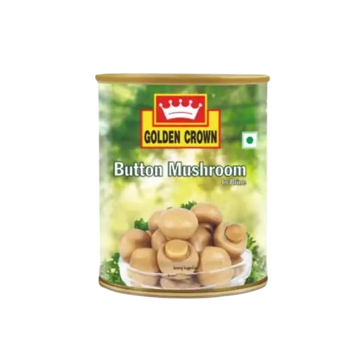 Golden Crown Button Mushrooms – 800gm