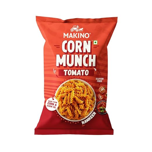 Makino Corn Munch Tomato – 150g