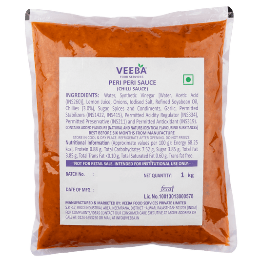 Veeba Peri Peri Sauce – 1KG
