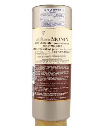 MONIN Dark Chocolate Sauce – 500m